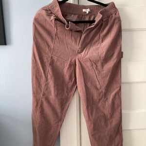 Madewell corduroy pull-on tapered pants